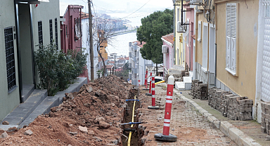 Konak'ın 4 Mahallesinde Doğal Gaz Çalışması