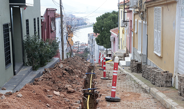 Konak'ın 4 Mahallesinde Doğal Gaz Çalışması