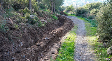 Menemen Ayvacık'ta 100 Yıllık Taşıma Su Döneminde Sona Doğru