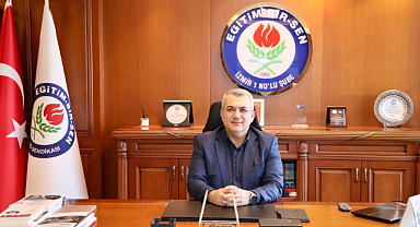 Eğitim-Bir-Sen İzmir 1. No'lu Şube Başkanı Kaya'dan Yarı Yıl Açıklaması