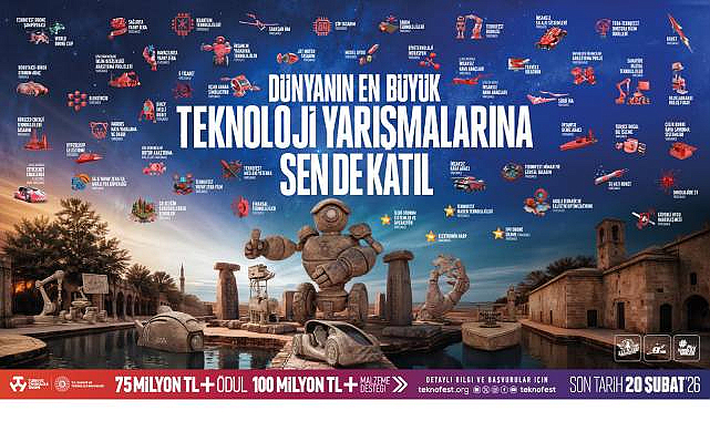 TEKNOFEST 2026 Teknoloji Yarışmalarına Başvurular Başladı