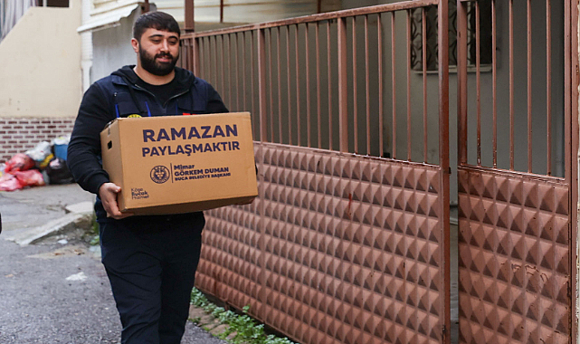 Buca Belediyesi'nden İhtiyacı Olan Ailelere Ramazan Kolisi