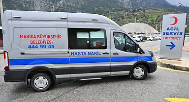 Manisa Büyükşehir'in Hasta Nakil Hizmet Filosu Büyüyor