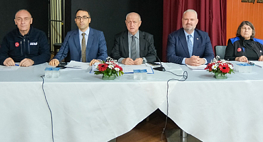 Menemen'de Olası Afetlere Hazırlık Toplantısı Yapıldı
