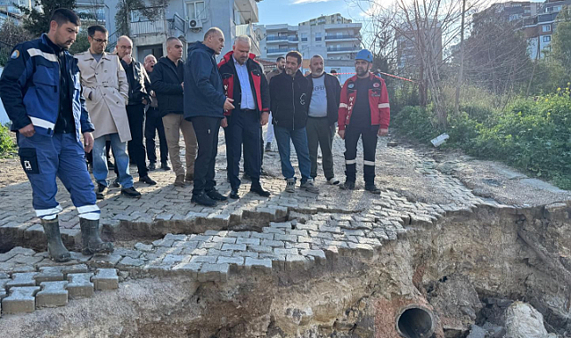 Menemen'deki Yoğun Yağış Sonrası 41 Dairedeki Vatandaşlar Sosyal Tesislere Yerleştirildi