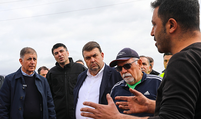 Seferihisar'da Sel ve Fırtına Sonrası Mesai