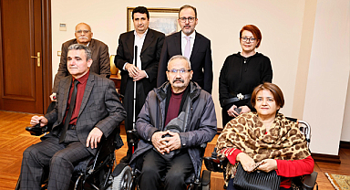 365 Gün Engelliyiz Platformu, Kasapoğlu'nu Ziyaret Etti