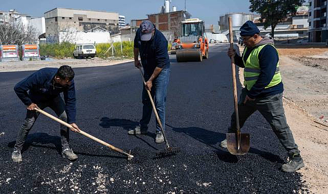 Ankara Asfaltı-Üniversite Caddesi Arasında Asfalt Serimi