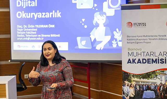 Bornova Muhtarlar Akademisi Tamamlandı