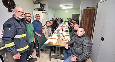 Konak Belediye Başkanı Mutlu, Ulaşım Çalışanlarıyla Bir Araya Geldi