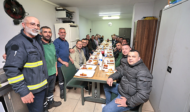 Konak Belediye Başkanı Mutlu, Ulaşım Çalışanlarıyla Bir Araya Geldi