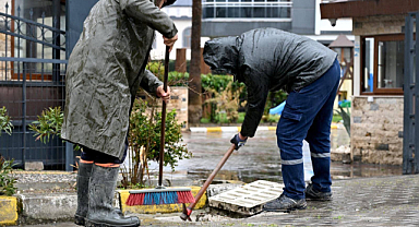 Manisa Büyükşehir ve MASKİ Ekipleri Yağışa Karşı Teyakkuzda
