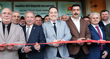 Yaprak, Toprak ve Su Analiz Laboratuvarı Salihli'de Açıldı
