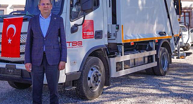 Ayvalık Belediyesi İçin Yeni Çöp Kamyonu