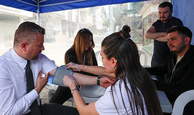 Buca'daki Ücretsiz Sağlık Taramaları Devam Ediyor