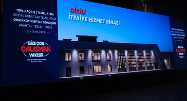 Dikili'ye İleri Biyolojik Atık Su Arıtma Tesisi ve İtfaiye Hizmet Binası