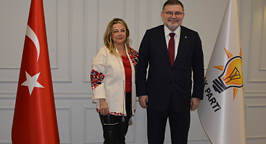İGC Heyetinden İzmir AK Parti İl Başkanı Saygılı'ya Ziyaret
