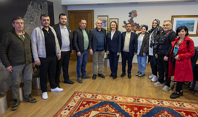 Kemeraltı Esnafından Konak Belediye Başkanı Mutlu'ya Ziyaret