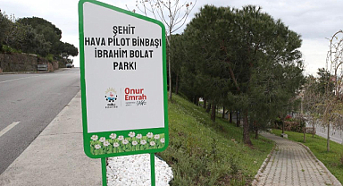 Şehit İbrahim Bolat'ın İsmi Çiğli'deki Parka Verildi
