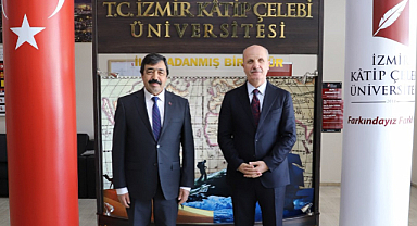 YÖK Başkanı Prof. Dr. Özvar, İKÇÜ'yü Ziyaret Etti
