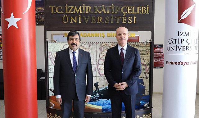 YÖK Başkanı Prof. Dr. Özvar, İKÇÜ'yü Ziyaret Etti