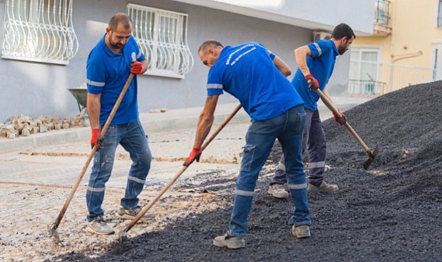 Balçova'da Asfalt Çalışmaları Yeniden Hız Kazandı