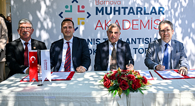 Bornova Muhtarlar Akademisi Tamamlandı