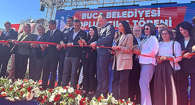 Buca'da Naim Süleymanoğlu Spor Kompleksi'nin Açılışı Yapıldı