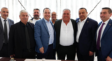 Dutlulu Saruhanlı'da Toplu Ulaşım Esnafıyla Buluştu