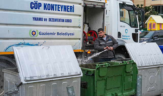 Gaziemir'de Her Hafta Bir Mahallede Kapsamlı Temizlik