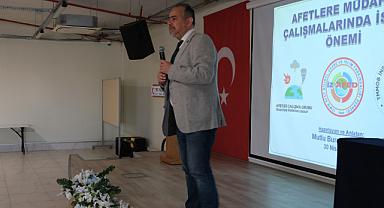 İZ-AFED'li Paksoy'dan 'Afetlere Müdahalede İş Sağlığı ve Güvenliği' Eğitimi