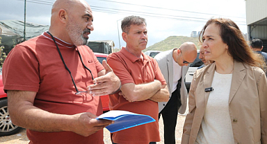 Karşıyaka Belediye Başkanı Ünsal'dan Örnekköy Sanayi Sitesi'ne Ziyaret