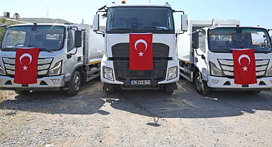 Karşıyaka'nın Temizliği İçin Üç Yeni Kamyon