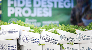 Manisa'da 10 Bin Üreticiye 300 Bin Yerli Fide Desteği