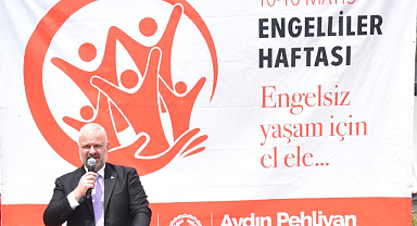Menemen'de Engelliler Haftası Yürüyüşü