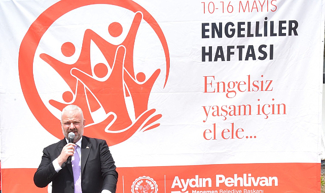 Menemen'de Engelliler Haftası Yürüyüşü