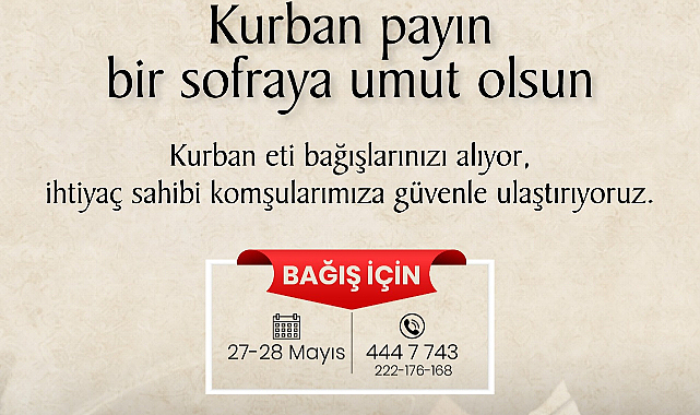 Seferihisar Belediyesi'nden Kurban Bayramı'nda Dayanışma Çağrısı