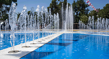 Bornova Büyükpark'taki Kuru Havuz Yenilendi