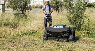 Gaziemir'de 'Robotla Ot Biçimi' Dönemi