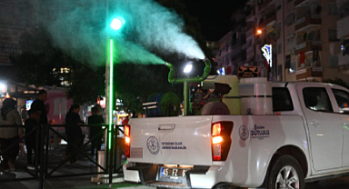 Manisa'da 59 Araç ve 141 Personelle İlaçlama Çalışması