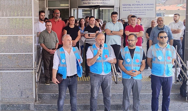 Büro Memur Sen'den Dokuz Eylül Sosyal Güvenlik Merkezi Tepkisi