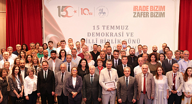 DEÜ'de 15 Temmuz Demokrasi ve Millî Birlik Günü Anma Programı