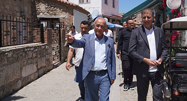 İzmir B.B. Başkanı Tugay Seferihisar'daki Çalışmaları İnceledi