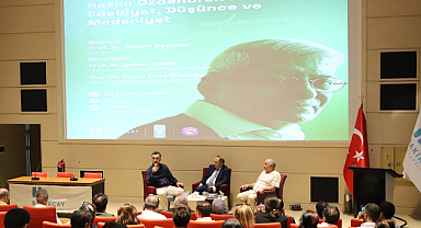 İzmir Bakırçay Üniversitesinde Rasim Özdenören Vefatının Yıl Dönümünde Anıldı