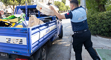 Karşıyaka'da Belediye Ekiplerinden Sokak Denetimi