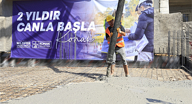 Konak Beştepeler Taziye Evi'nin Temeli Atıldı