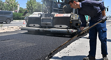 Manisa Cider Yolunda Çalışmalar Devam Ediyor