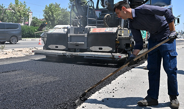 Manisa Cider Yolunda Çalışmalar Devam Ediyor