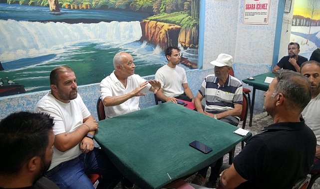 Seferihisar Belediye Başkan Vekili Gümüş Vatandaşlarla Bir Araya Geldi