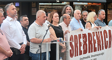 Srebrenitsa'da Katledilen Canlar Konak'ta Anıldı